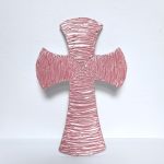 Kis Fali Kereszt, Keresztelő ajándék, kisfiúknak vagy kislányoknak 20X13 cm